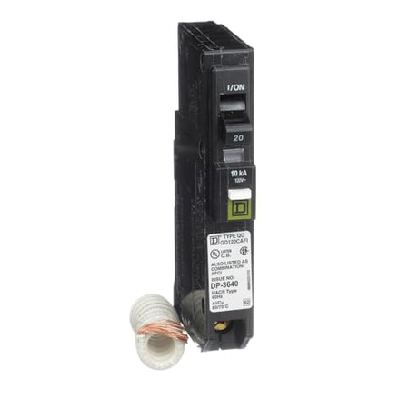 Square D QO120CAFI 20A 120V 1-Pole Combination AFCI Plug-In Circuit Breaker 10kAIC - product image 6