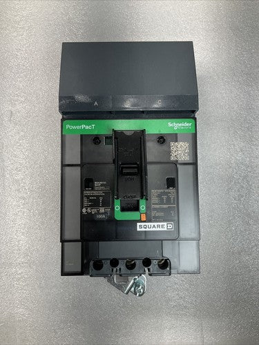 Square D BDA36100SAYP PowerPacT B 100A 3-Pole I-Line Circuit Breaker with 110-130V Shunt Trip and Padlock - product image 8