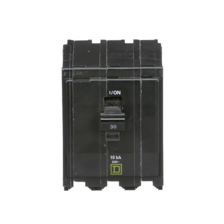 Square D QO series 3-pole circuit breaker product photo
