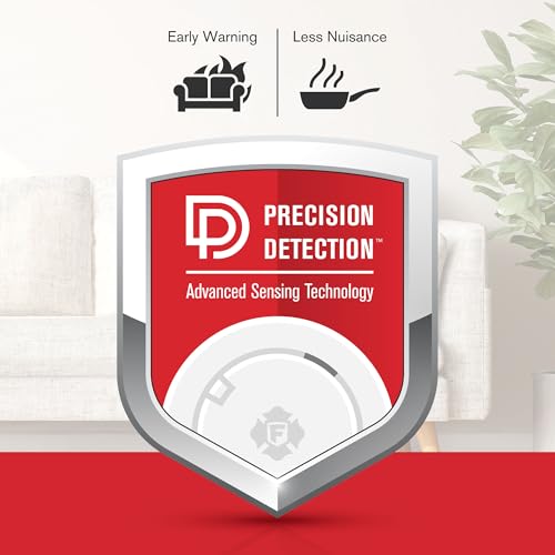 First Alert SMI100-AC Hardwired Ionization Smoke Alarm with 9V Backup, 12-Pack - product image 2