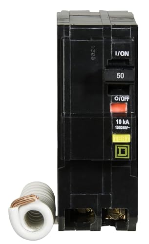 Square D QO250GFI 50 A two-pole Class A GFCI circuit breaker