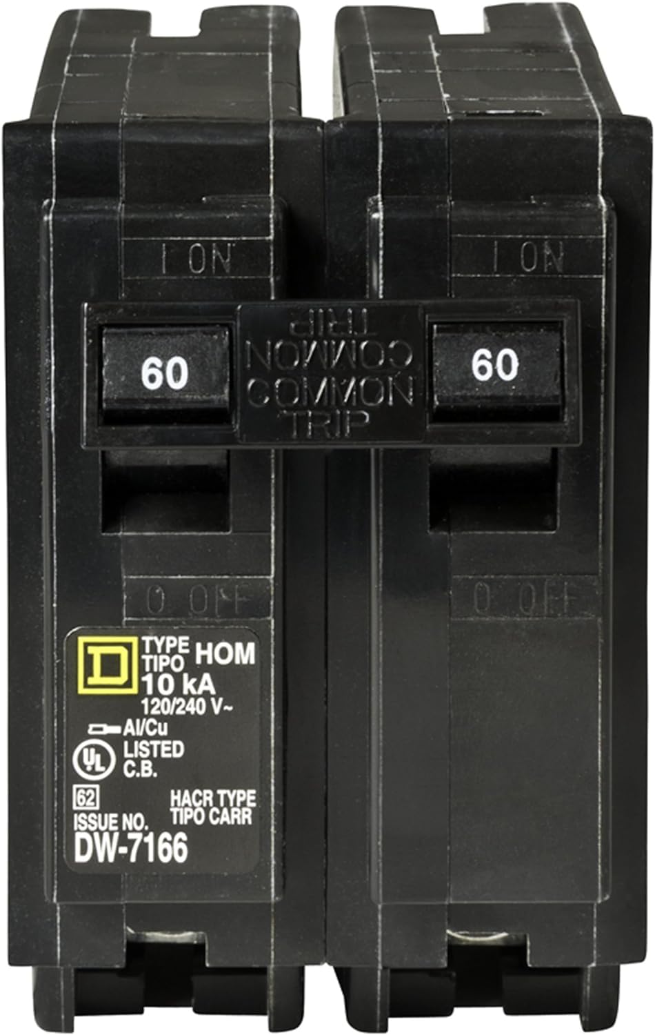 Square D HOM260 60A 2-pole Homeline circuit breaker