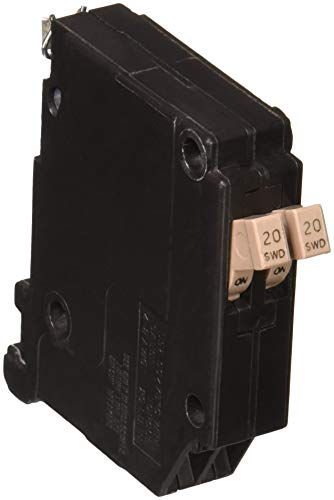 Eaton CHT2020CS 20-Amp 1-Pole Thermal Magnetic Circuit Breaker 120/240V 10kAIC Type CHT (Plug-On)