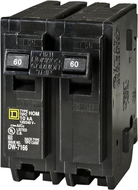 Square D HOM260 60A 2-pole Homeline circuit breaker