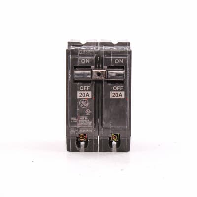 ABB THHQL2120 20A 2-pole 22kA Q-Line plug-in circuit breaker