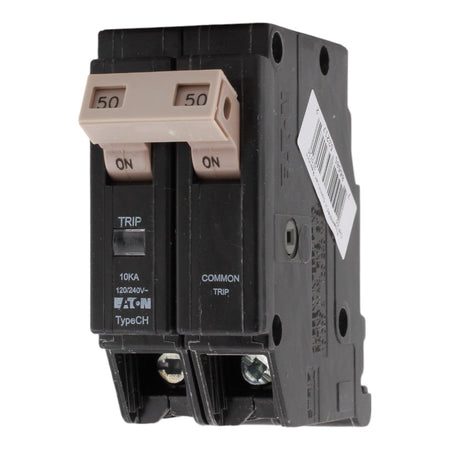 Eaton CH CHF250 50A 2P 120/240V Standard Circuit Breaker - product image 2