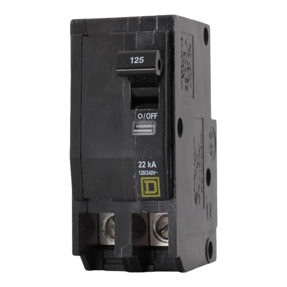Square D QO2125VH 125A 2-Pole 120/240V 22kA QO Circuit Breaker - product image 6