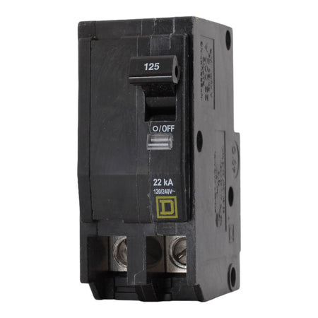 Square D QO2125VH 125A 2-Pole 120/240V 22kA QO Circuit Breaker - product image 6