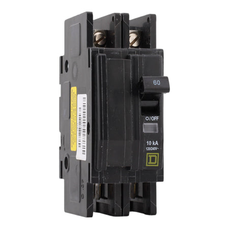 Square D QOUQ260RP 60A 2-Pole 120/240V 10kA QOU Breaker with Four-Point Quick-Connect Terminals - product image 1