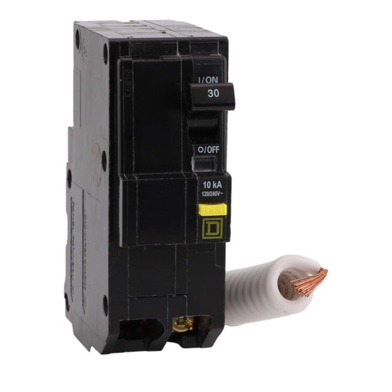 Square D QO230GFI 30A 2-Pole 120/240V QO GFCI Breaker - product image 1