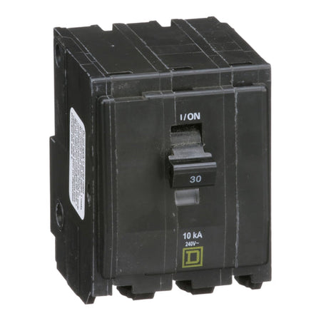 Square D QO series 3-pole circuit breaker product photo