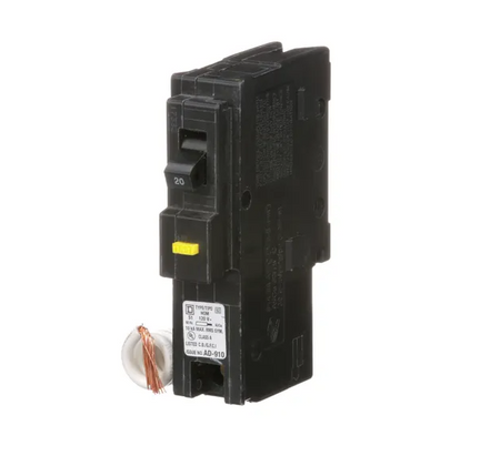 Square D HOM120GFI 20-Amp 1-Pole GFCI Circuit Breaker 120V 10kAIC Type Homeline (Plug-On) - product image 2
