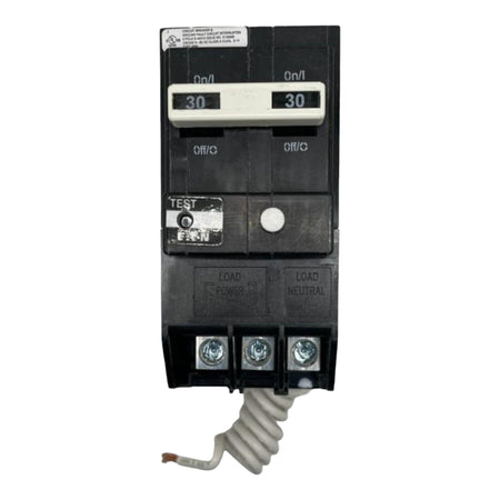 Eaton BRN230GF 30A 120/240V 2-Pole Class A GFCI Circuit Breaker 10kAIC - product image 3