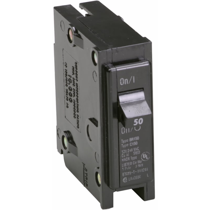 Eaton BR150 50 Amp single-pole Type BR circuit breaker