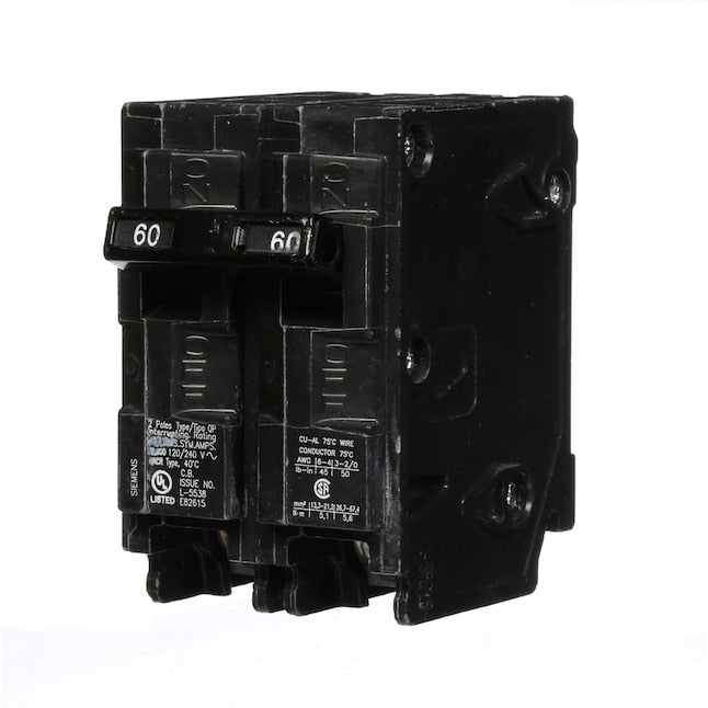 Siemens Q260 60 Amp 2-pole Type QP circuit breaker